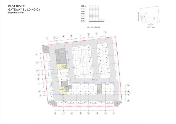 Gateway Building C3-Basement Plan