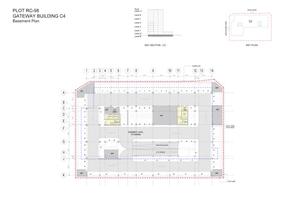 Gateway Building C4-Basement Plan